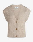 MERLENN WOOL SWEATER VEST - WestenNoa Noa