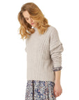 MERLENN WOOL KNIT PULLOVER - StrickenNoa Noa