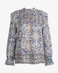 MARIANN GEMUSTERTES BLUSE