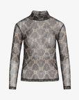 MADDIENN MESH BLOUSE - BlusenNoa Noa