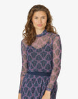 MADDIENN MESH BLUSE - BlusenNOA NOA