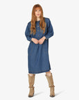 LEIANN DENIM DRESS - KleiderNoa Noa