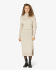 HOLLYNN WOOL MIX KNIT DRESS - KleiderNoa Noa