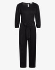JULIANN JUMPSUIT WITH TIE-BELT