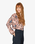 LINNN PRINTED BLOUSE - BlusenNoa Noa