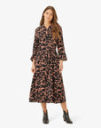 LIVANN FLOWER SHIRT DRESS