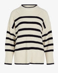 NADIRANN STRIPED PULLOVER - StrickenNoa Noa