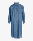LOUNN DENIM DRESS - KleiderNoa Noa