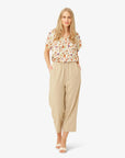 AMIRANN LINEN BLEND TROUSERS - HoseNoa Noa