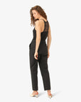LAURANN LACE JERSEY TOP