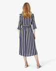 LISANN STRIPED DRESS - KleiderNoa Noa