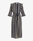 LISANN STRIPED DRESS - KleiderNoa Noa