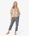 LISANN STRIPED TROUSERS