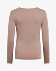ESSENTIAL LACE JERSEY T-SHIRT