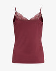 ESSENTIAL LACE JERSEY TOP
