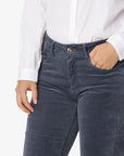 ESSENTIAL STRETCH VELVET TROUSERS