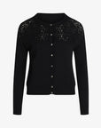ESSENTIAL COTTON MELANGE CARDIGAN