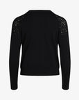 ESSENTIAL COTTON MELANGE CARDIGAN