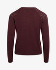 ESSENTIAL COTTON MELANGE CARDIGAN