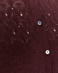 ESSENTIAL COTTON MELANGE CARDIGAN