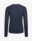 ESSENTIAL COTTON MELANGE PULLOVER