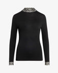 ESSENTIAL LACE JERSEY T-SHIRT