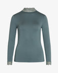 ESSENTIAL LACE JERSEY T-SHIRT