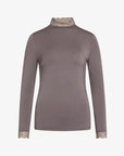 ESSENTIAL LACE JERSEY T-SHIRT