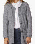 ESSENTIAL MELANGE MOHAIR CARDIGAN - StrickjackenNoa Noa