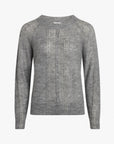 ESSENTIAL MELANGE MOHAIR PULLOVER - StrickenNoa Noa