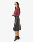 GISANN LEATHER SKIRT - die RöckeNoa Noa