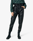 NANCYNN LEATHER TROUSERS - HoseNoa Noa
