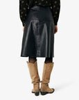 NANCYNN LEATHER SKIRT - RöckeNoa Noa