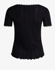 MINDYNN ORGANIC POINTELLE T-SHIRT