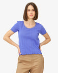 MINDYNN BIO POINTELLE T-SHIRT