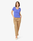 MINDYNN BIO POINTELLE T-SHIRT