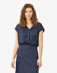 KATIENN V - NECK BLOUSE - BlusenNoa Noa