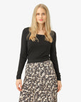LAURANN JERSEY BLOUSE