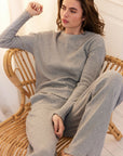 WAFFLE JERSEY TROUSERS