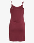 ESSENTIAL LACE JERSEY DRESS