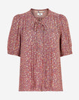 FLORAL MOSS BLOUSE
