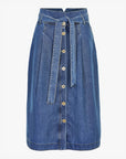 MIDWEIGHT INDIGO SKIRT