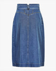 MIDWEIGHT INDIGO SKIRT