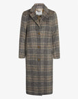 CHECKED WOOL HEAVY OUTERWEAR
