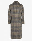 CHECKED WOOL HEAVY OUTERWEAR