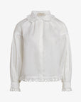 OTN ORGANIC LINEN DECO BLOUSE