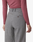 COTTON CHECK TROUSERS