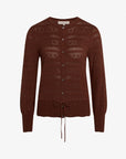 ORGANIC COTTON KNIT CARDIGAN