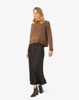 DEANN SATIN SKIRT