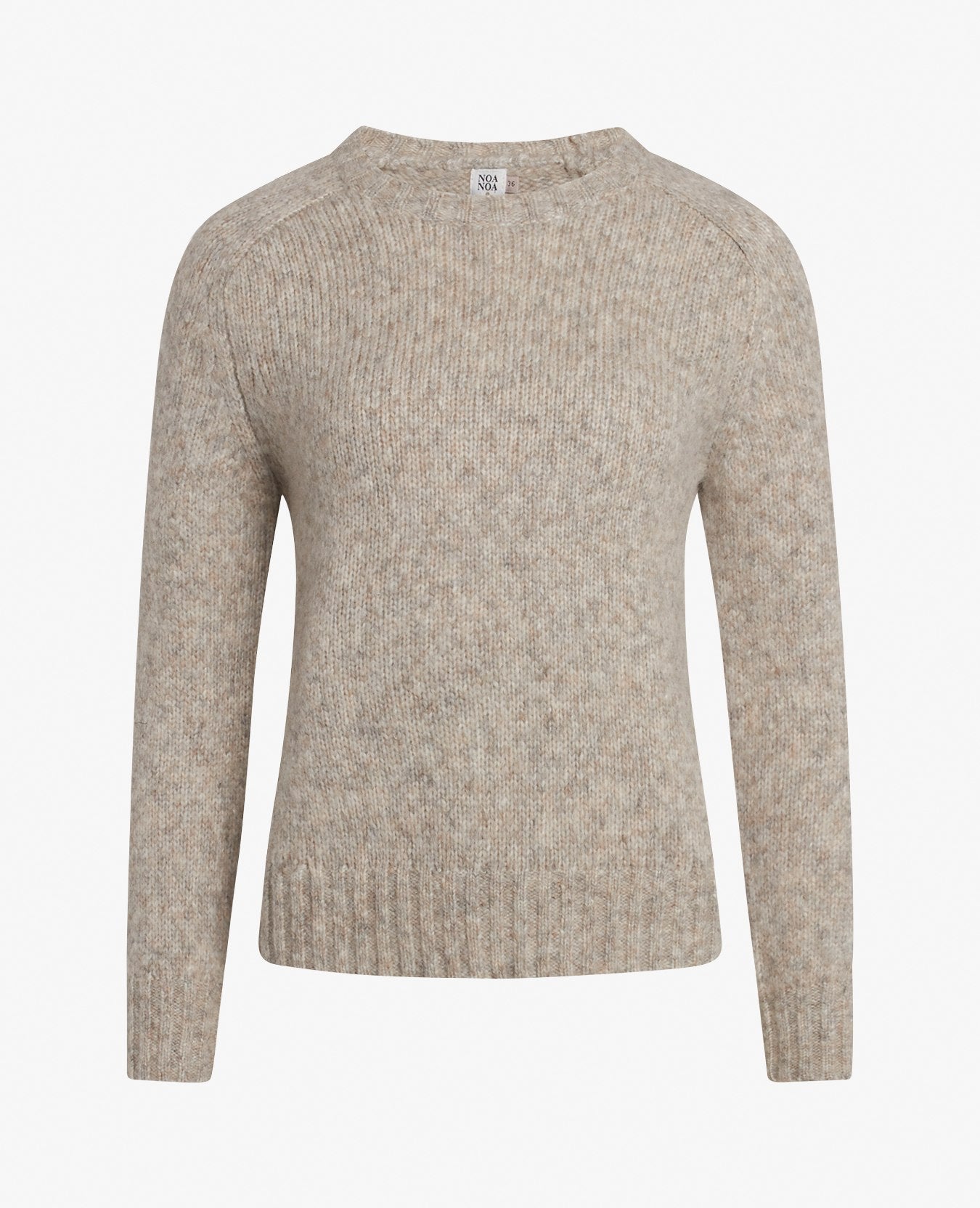 ALPACA KNIT PULLOVER - StrickenNoa Noa